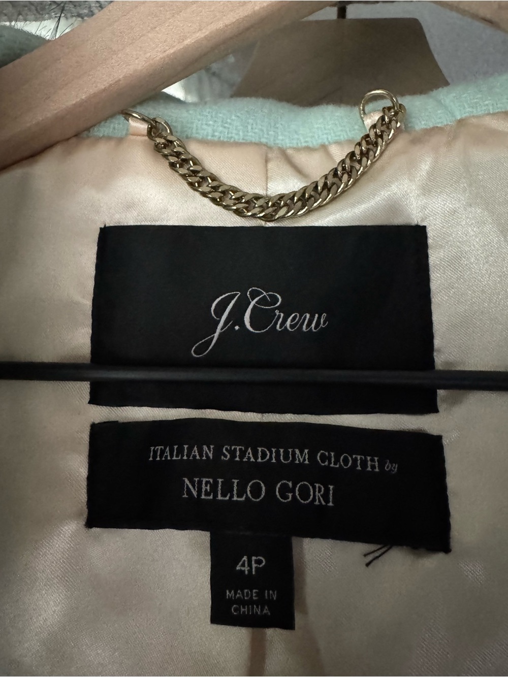 J. Crew Women’s Chateau Parka in Icy Mint - Picture 7 of 9